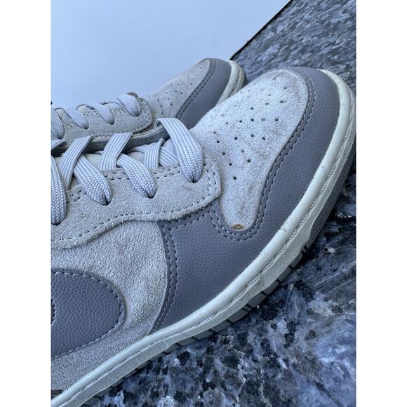 Nike Dunk Sky Hi Women's US Size 7 (528899-005) Gray Hidden Wedge Heel Shoes - Picture 3 of 12